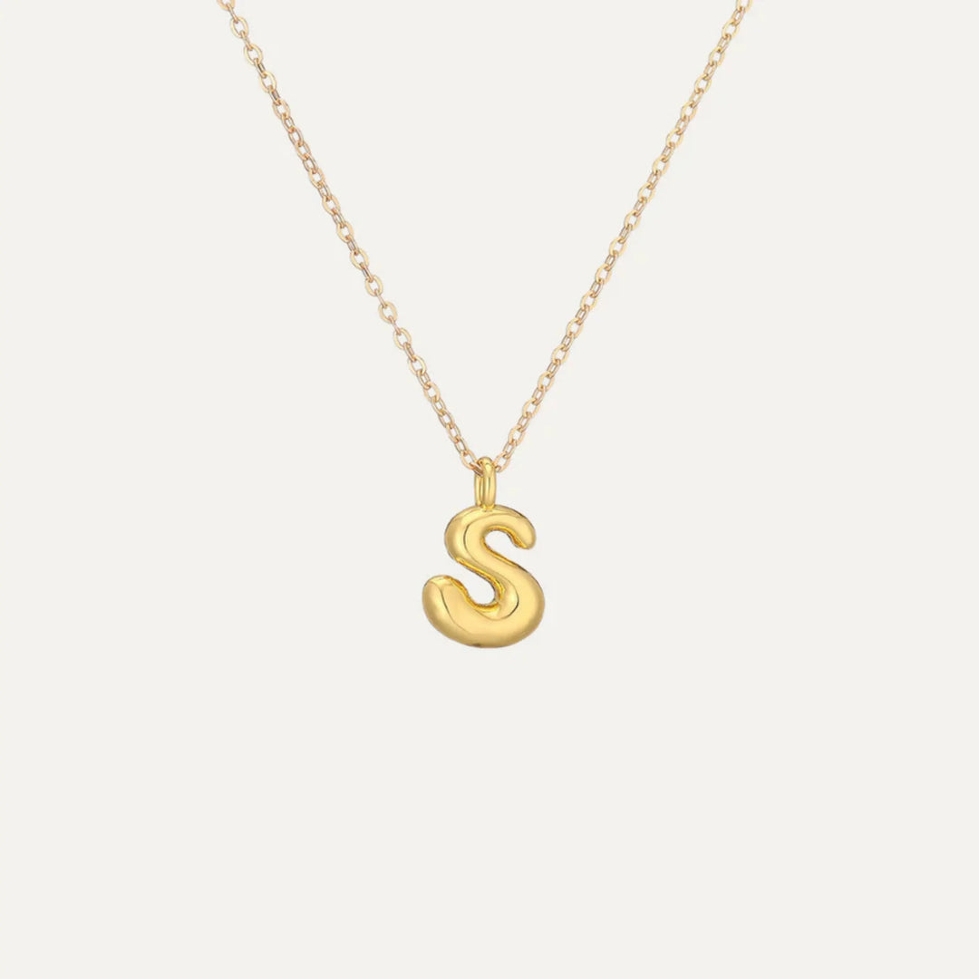 Collar Mini Bubble - inicial 3D