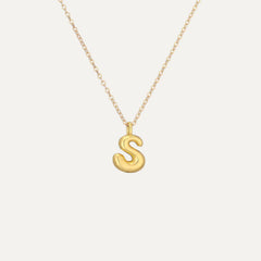 Collar Mini Bubble - inicial 3D