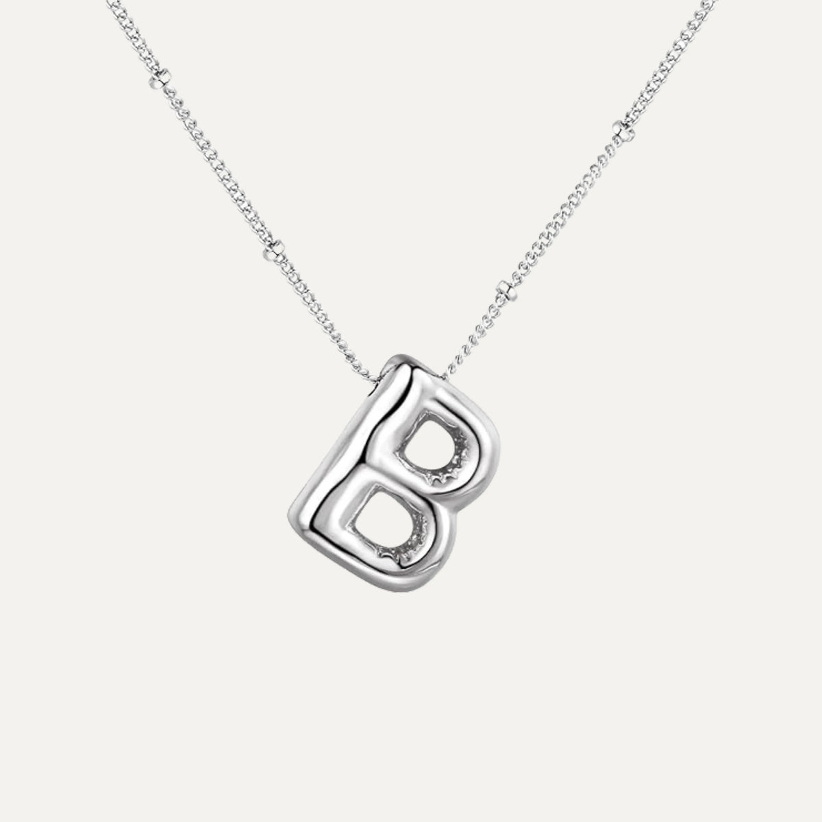 Bubble initial necklace - top view (29)