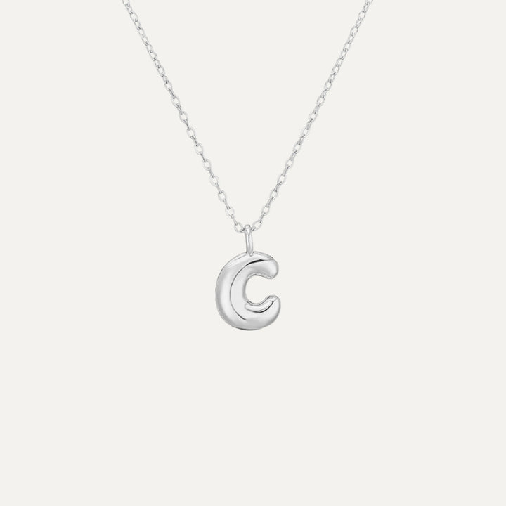 Mini Bubble necklace - all letters available (29)