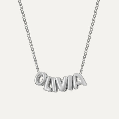 Collar Nombre Bubble