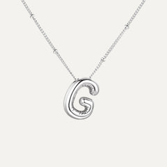 Collar inicial - personalización de letra (34)