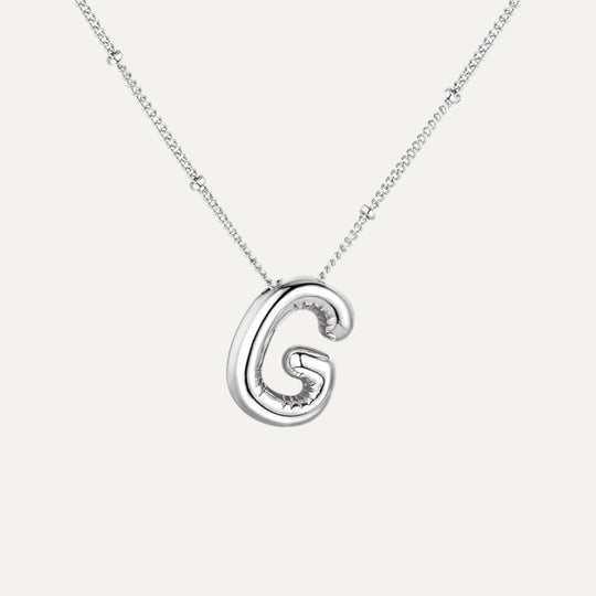 Initial necklace - letter personalisation (34)