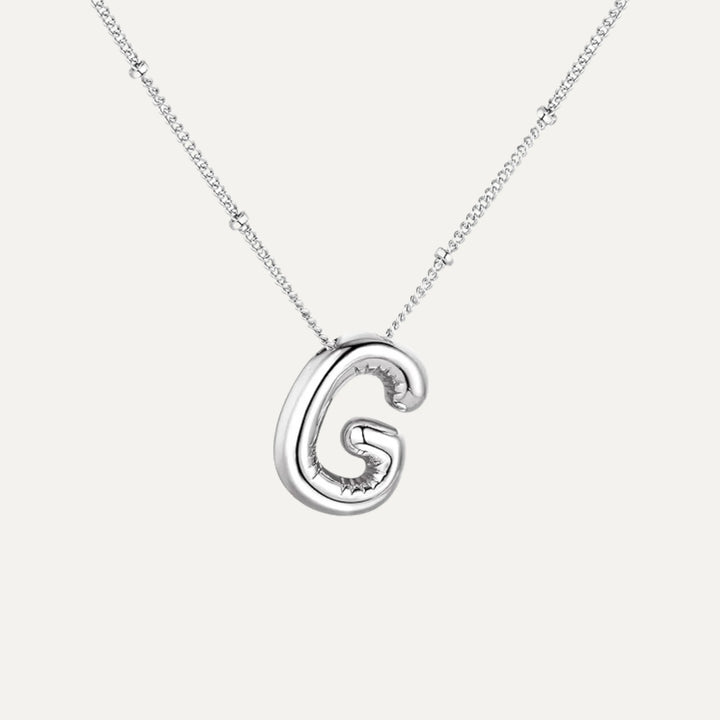 Initial necklace - letter personalisation (34)