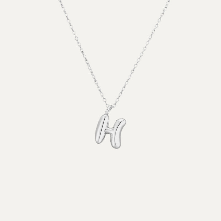 Mini Bubble necklace - letter personalisation (34)