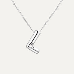Collar inicial globo - perfecto para uso diario (39)