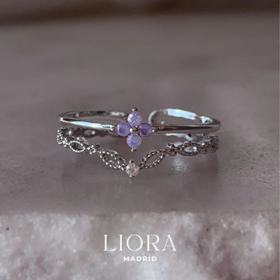 Amara Clover Ring - Silver