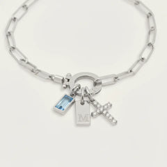 Pulsera Paperclip - vista lateral