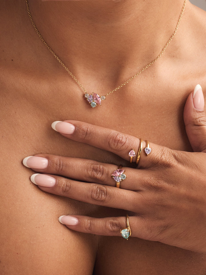 Trio Birthstone Ring
