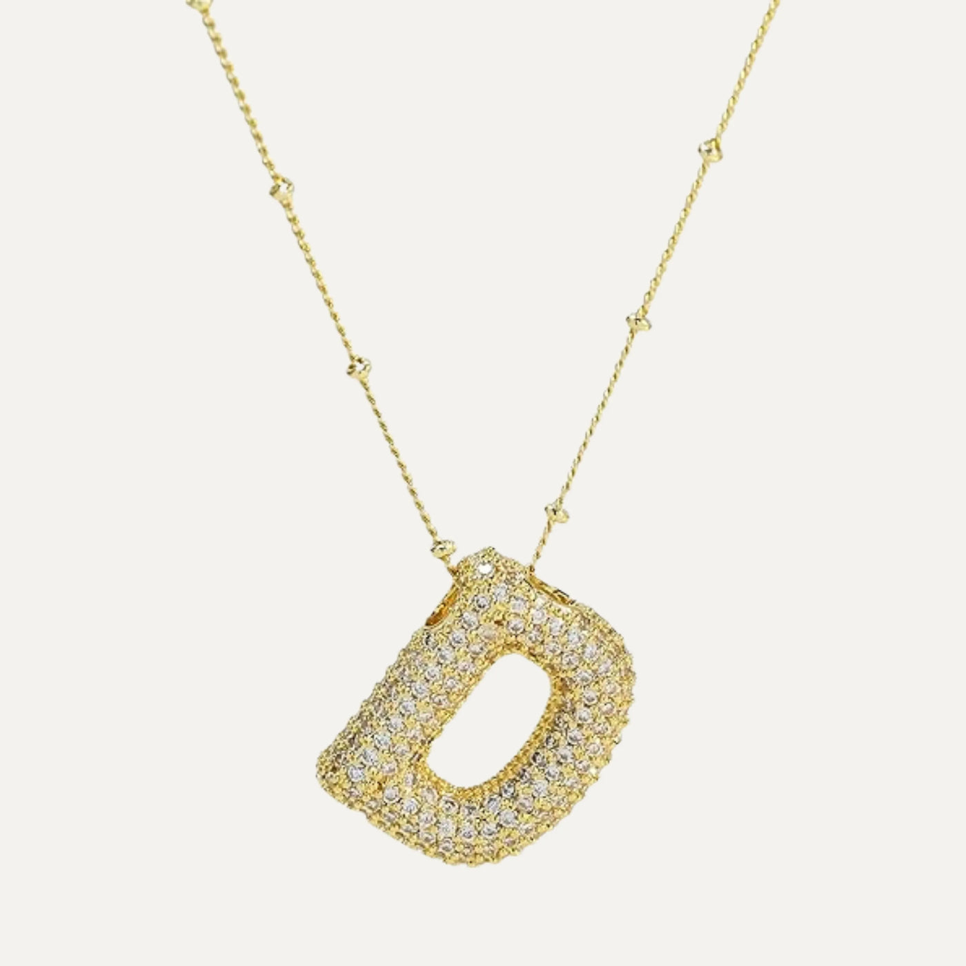 Collar Inicial Circonita