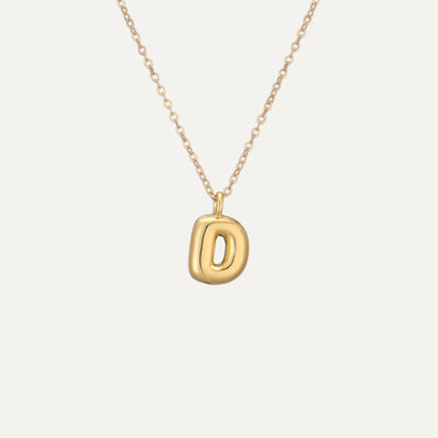 Collar Inicial Mini Bubble