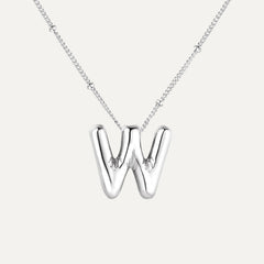 Collar inicial bubble - tamaño de la pieza (50)