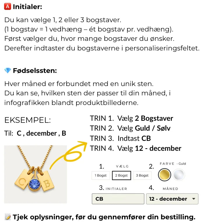 Hvordan tilpasser jeg mit halskæde?