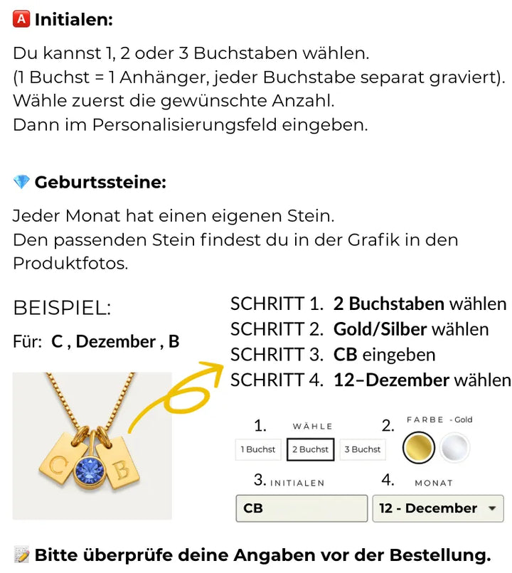 Wie passe ich meine Halskette an?
