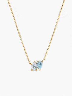 Duo Birthstone Necklace