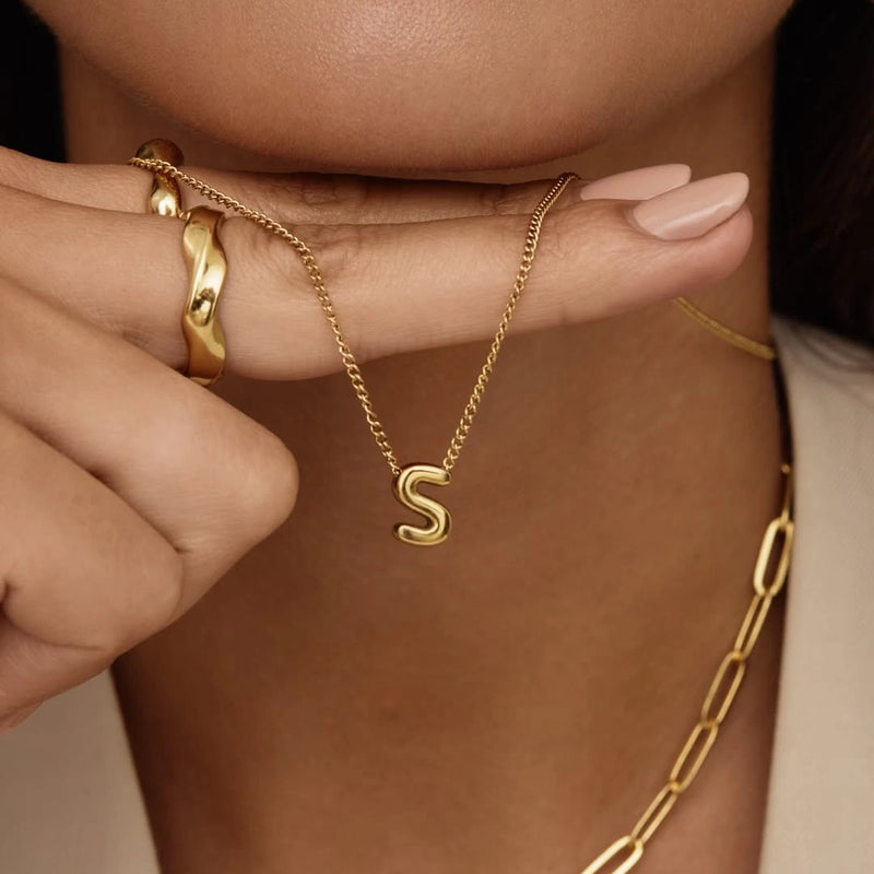 Collar Nombre Bubble