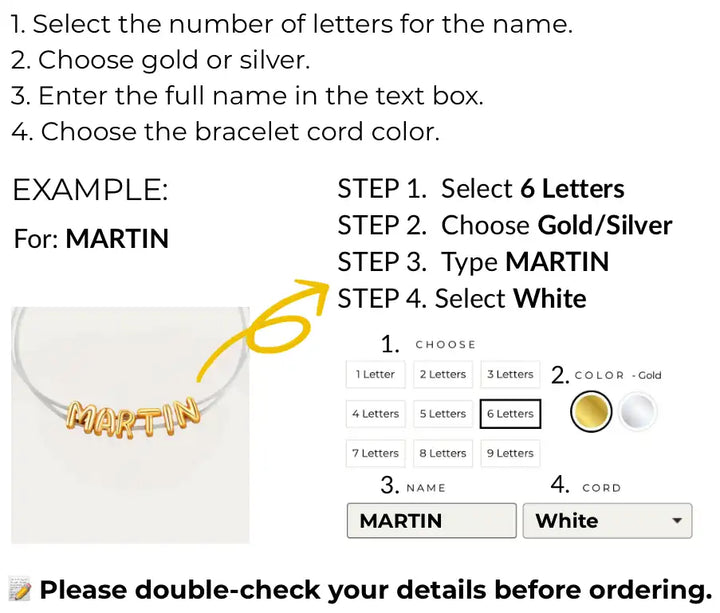 How can I customize my bracelet?