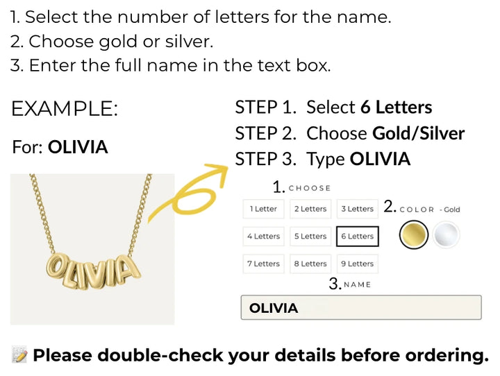 How can I customize my necklace?