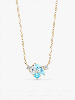 Trio Birthstone Necklace